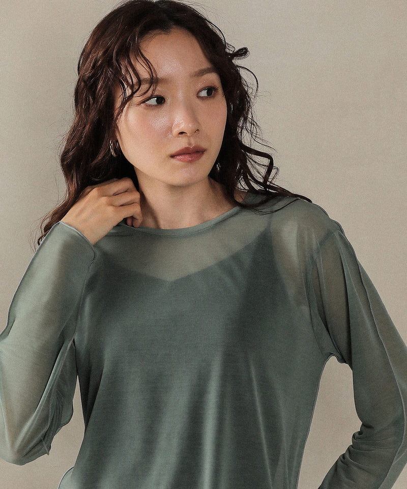 ベーシックシアートップス