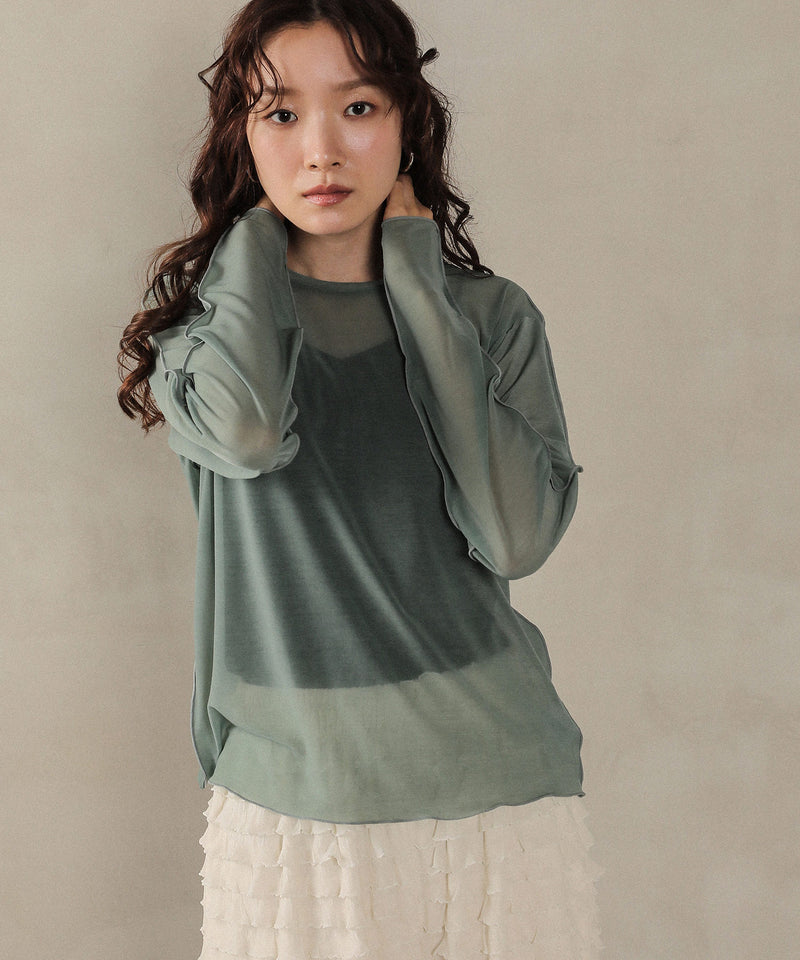 ベーシックシアートップス