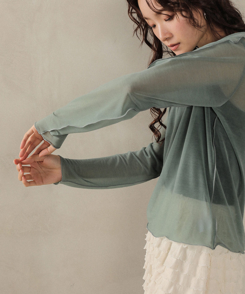 ベーシックシアートップス