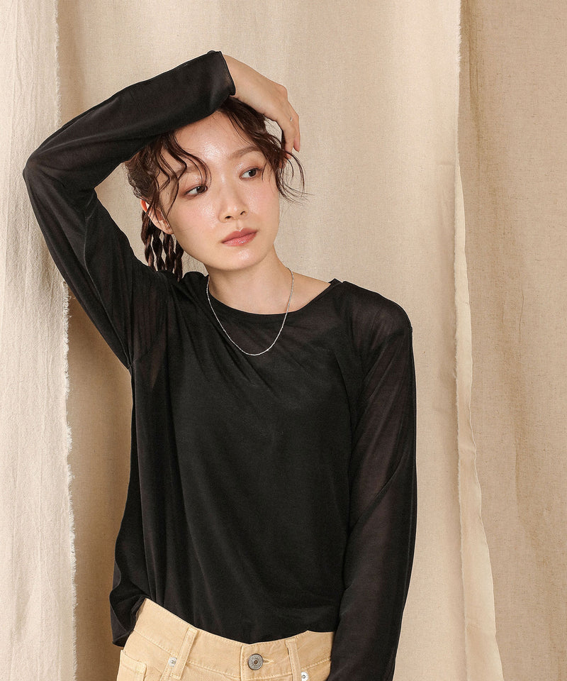 ベーシックシアートップス