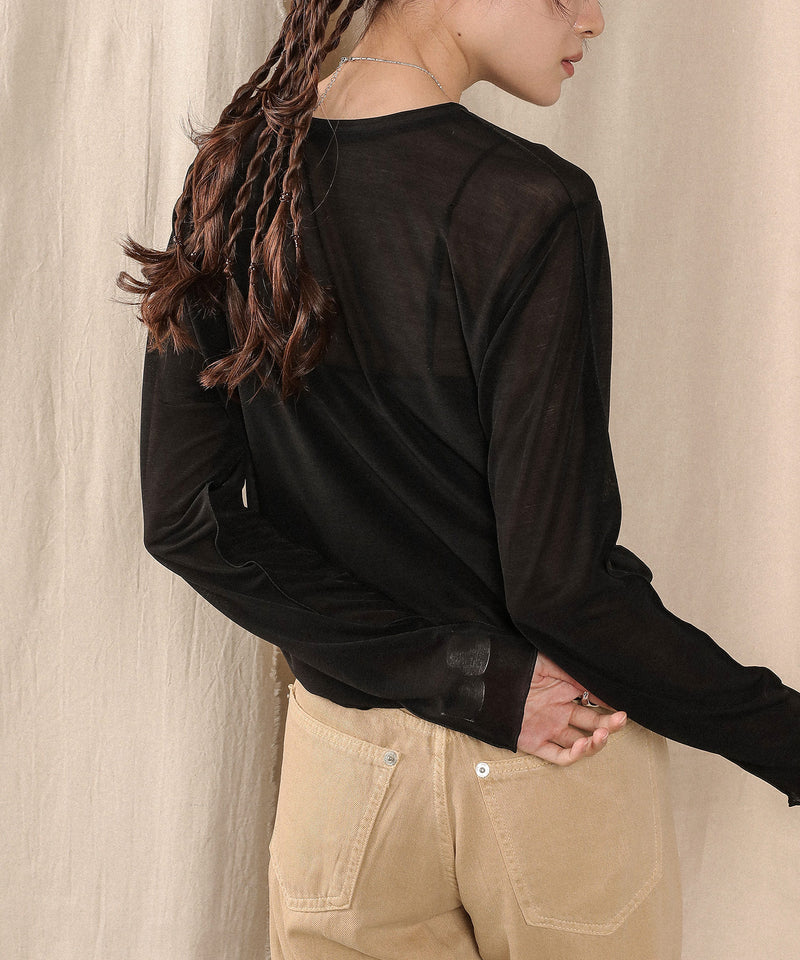 ベーシックシアートップス