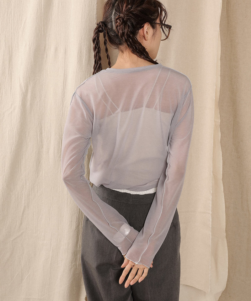 ベーシックシアートップス