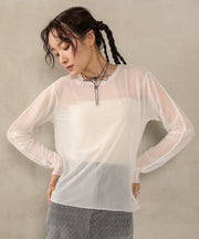 オフホワイト<br>身長:162cm