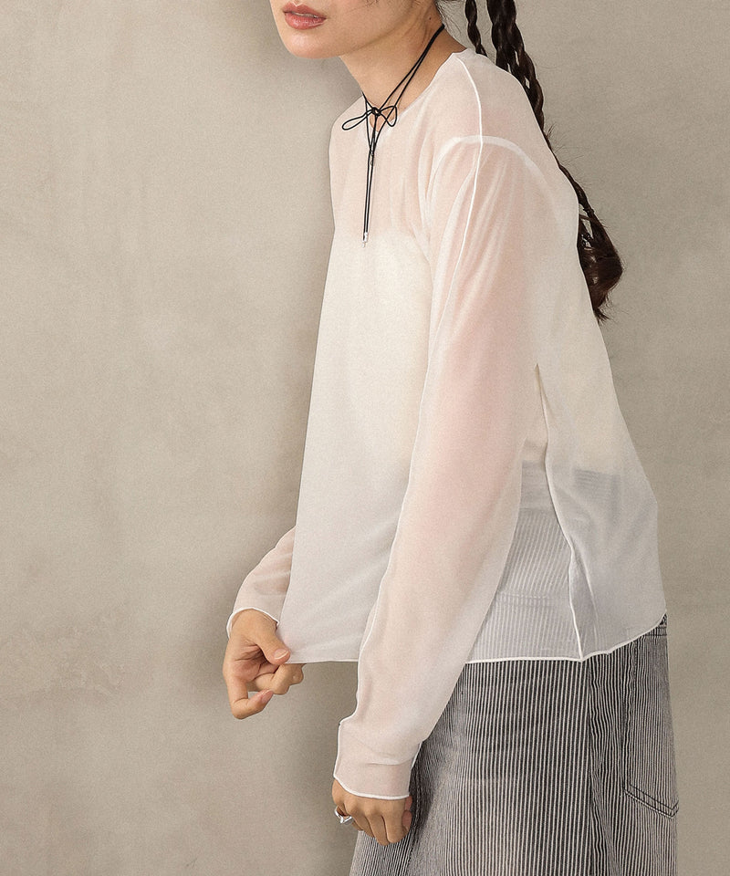 ベーシックシアートップス