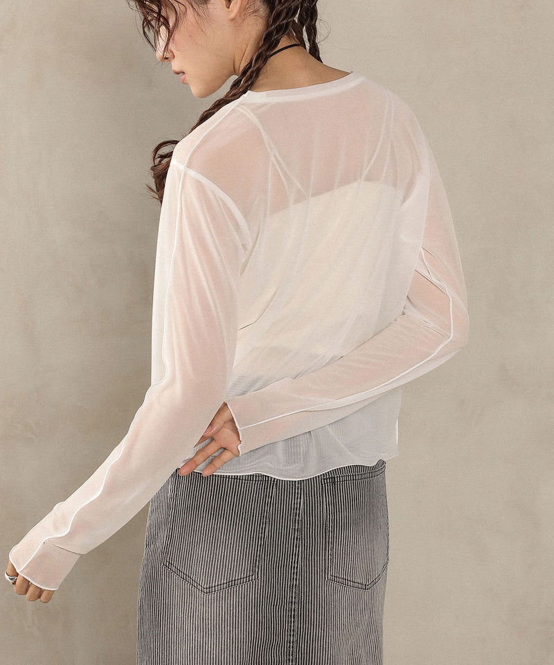 ベーシックシアートップス