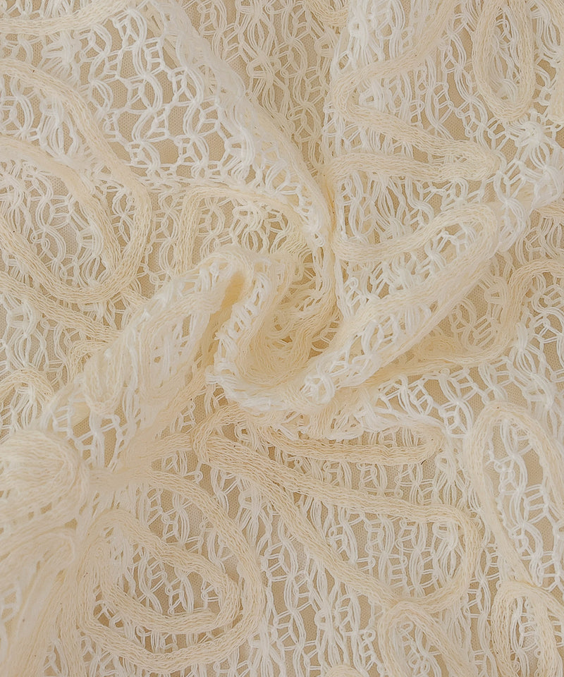 コード刺繍 レースパンツ【セットアップ対応】