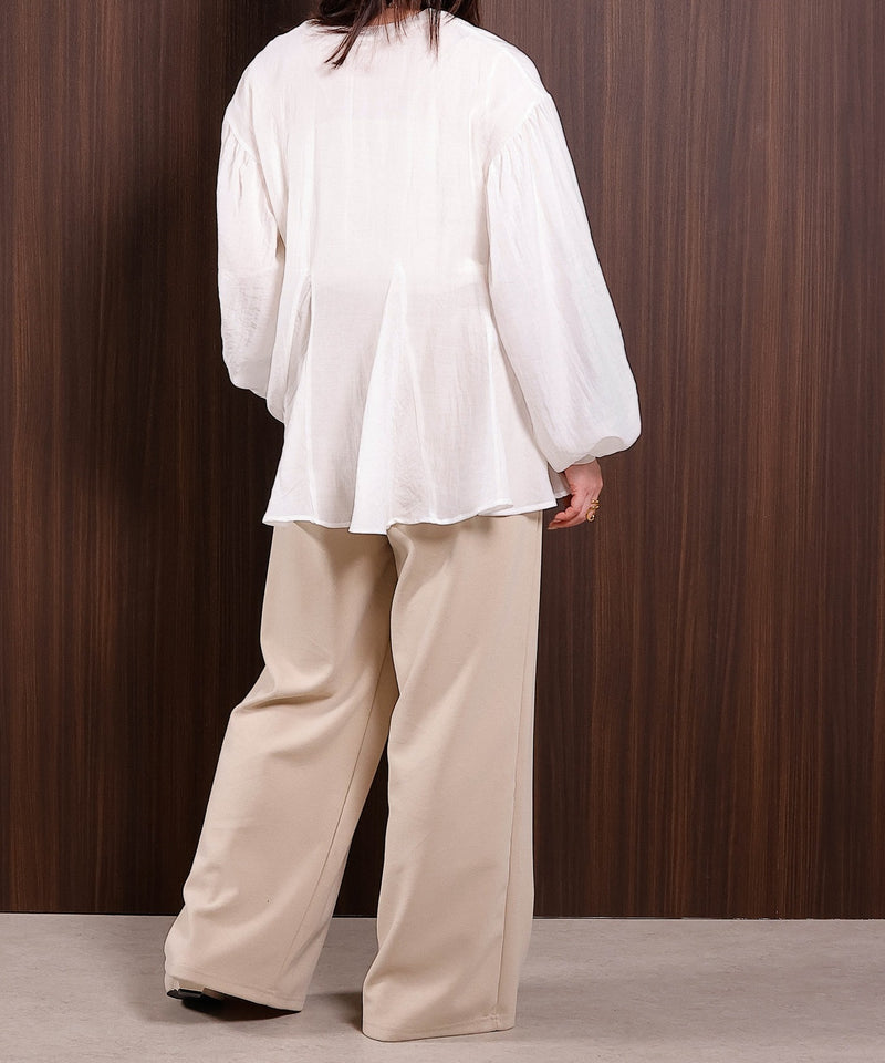 【心地よい履き心地とキレイ見えが叶う】スムースタッチパンツ