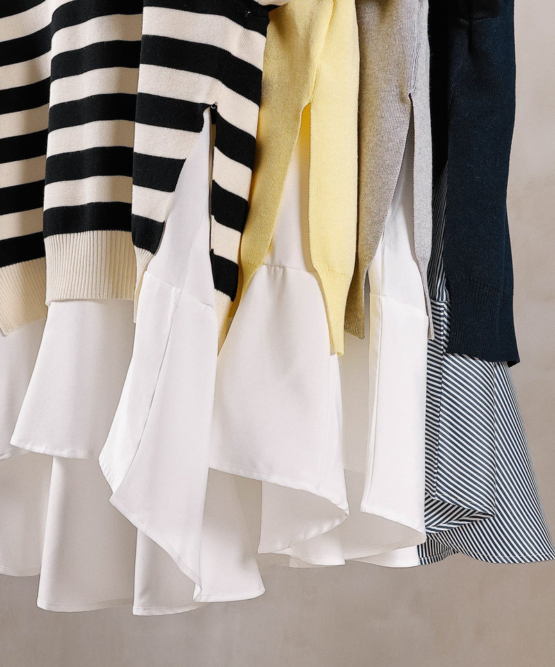 【重ねて映える】レイヤードニットセット プルオーバー