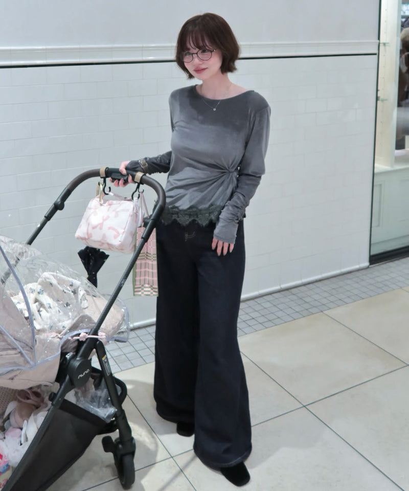 グレー / 身長：155cm / 着用：フリー