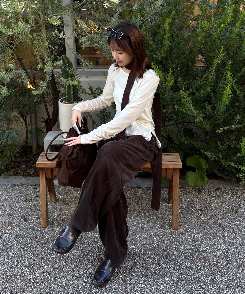 オフホワイト / 身長：164cm / 着用：フリー