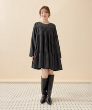 ブラック / 身長：162cm / 着用：M