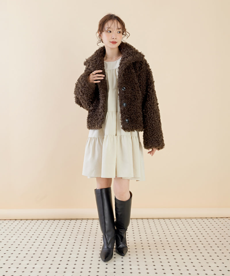 アイボリー / 身長：162cm / 着用：M