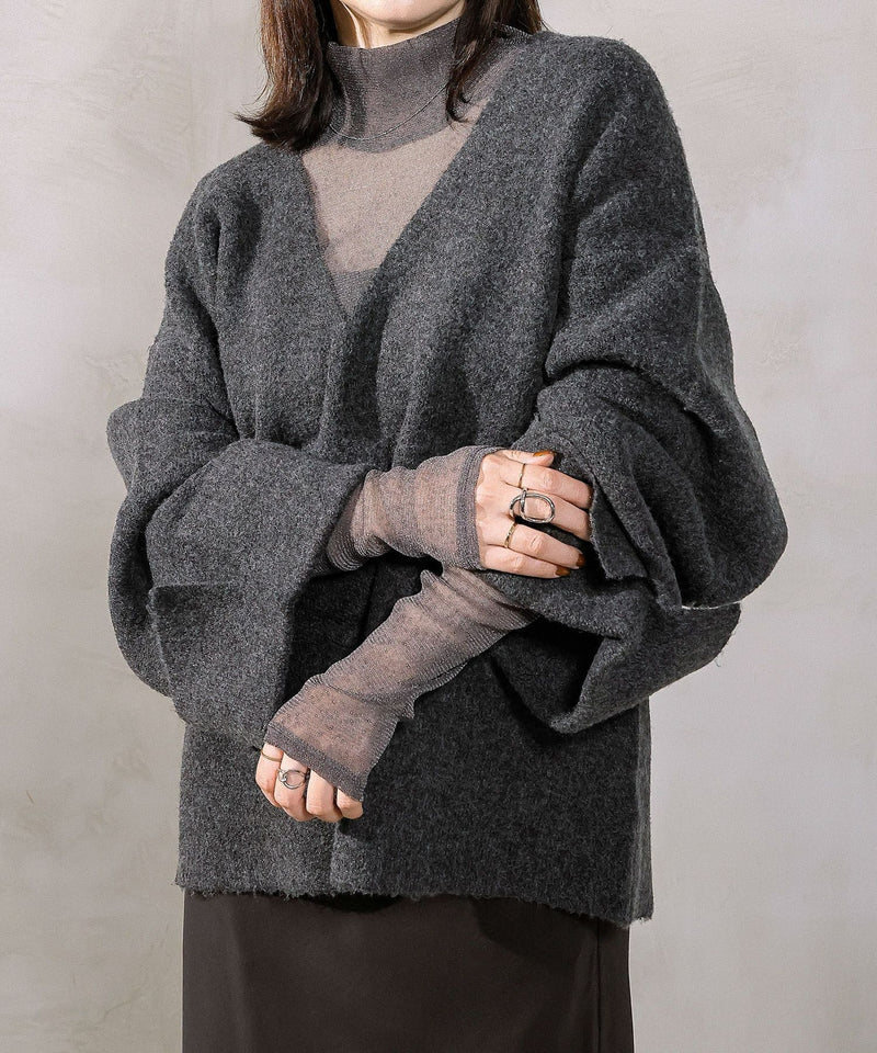 チャコールグレー<br>モデル身長：161cm