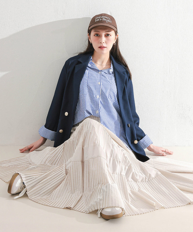 オフホワイト<br>身長 : 160cm