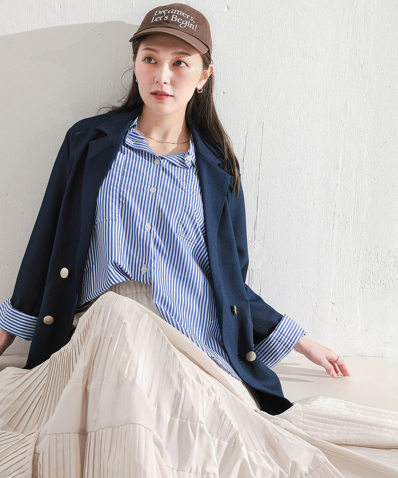 プリーツティアードスカート