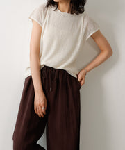 オフホワイト<br>身長：163cm