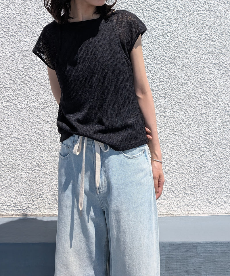 2セット タンクトップ プルオーバー レイヤードトップス