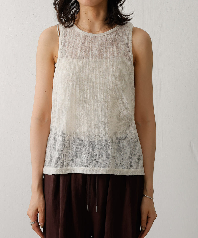 2セット タンクトップ プルオーバー レイヤードトップス