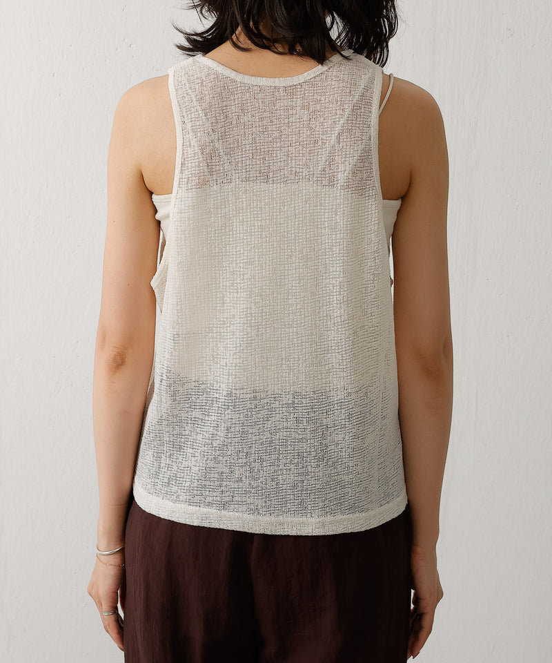 2セット タンクトップ プルオーバー レイヤードトップス