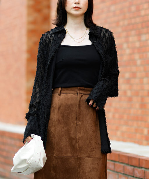 ブラック<br>身長:163cm