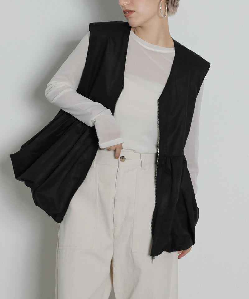 【新色追加】パワーネット クルーネックシアー トップス