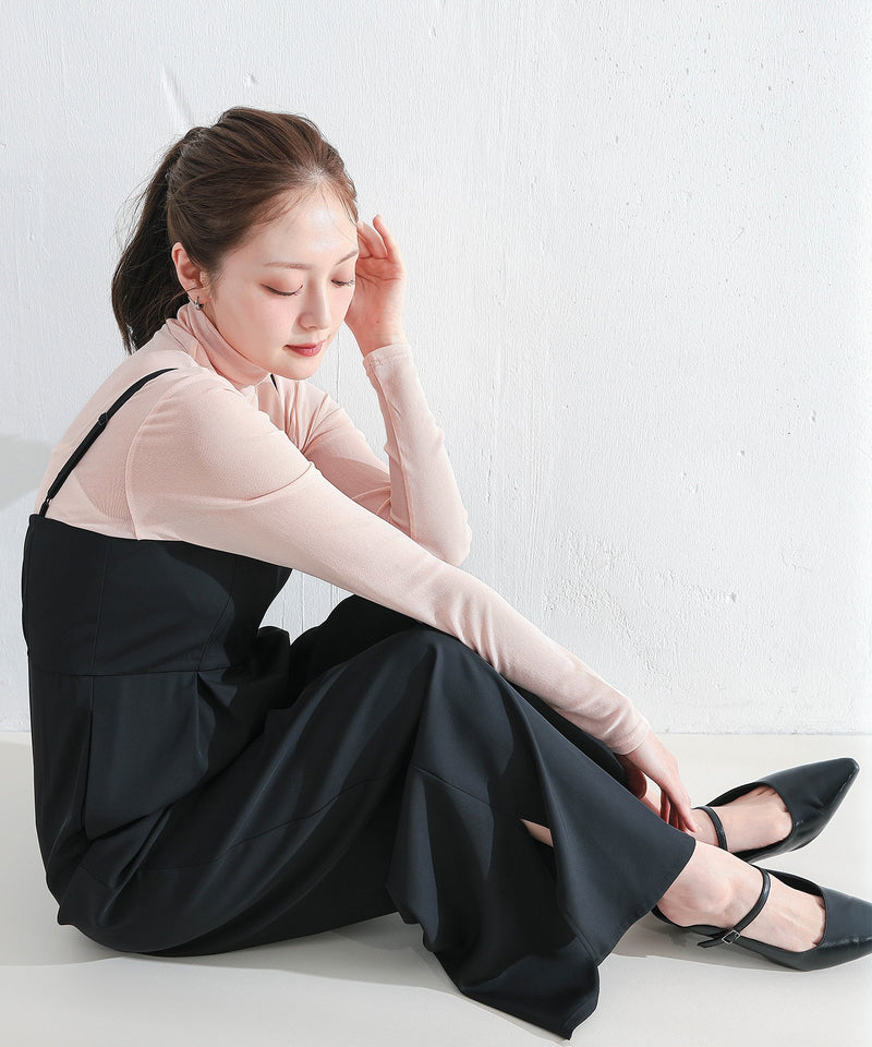 【新色追加】ハイネック シアー トップス