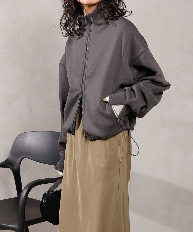 【着るだけであか抜けシルエット】ダブルジップブルゾン