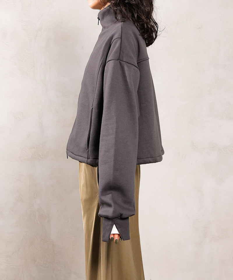 【着るだけであか抜けシルエット】ダブルジップブルゾン