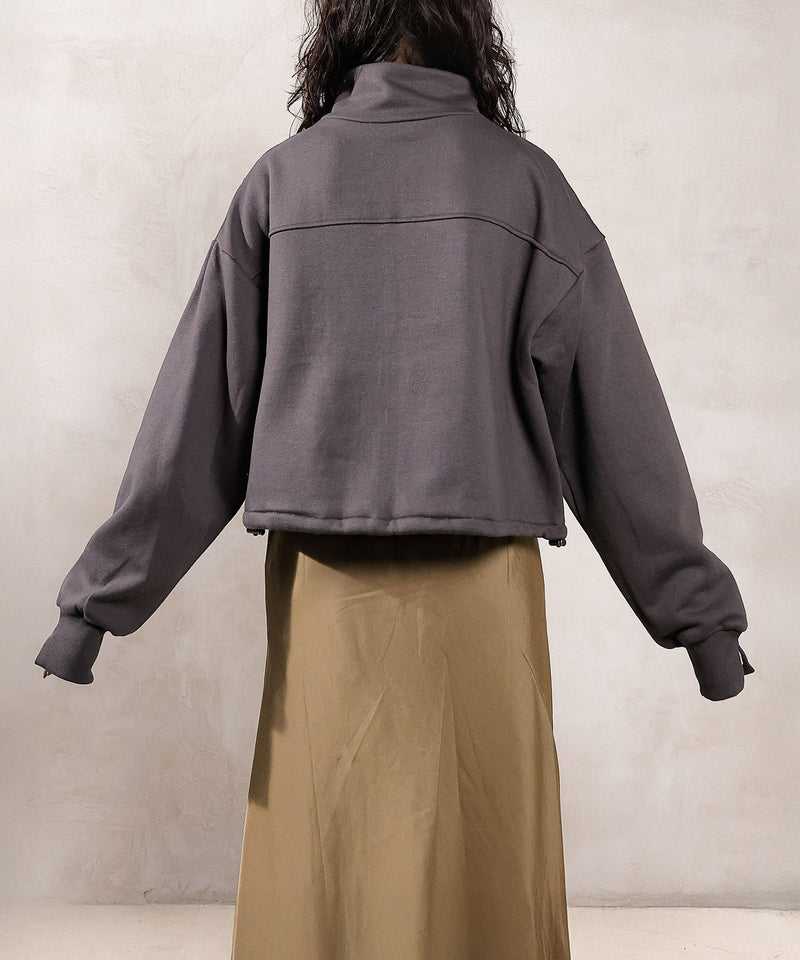 【着るだけであか抜けシルエット】ダブルジップブルゾン