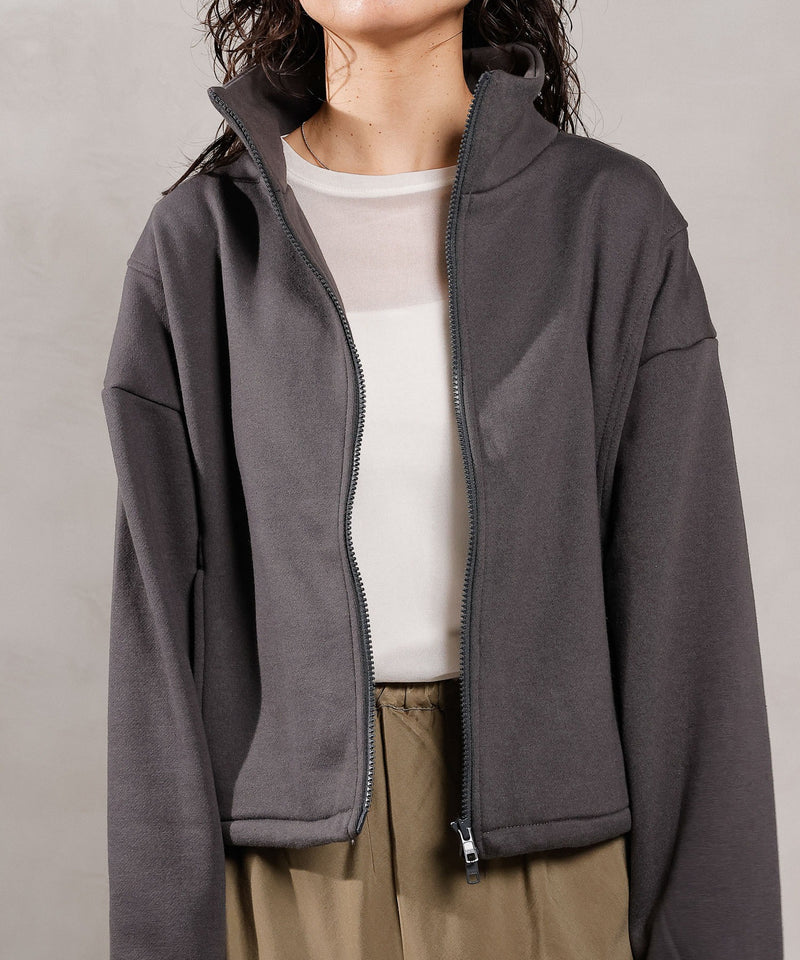 【着るだけであか抜けシルエット】ダブルジップブルゾン