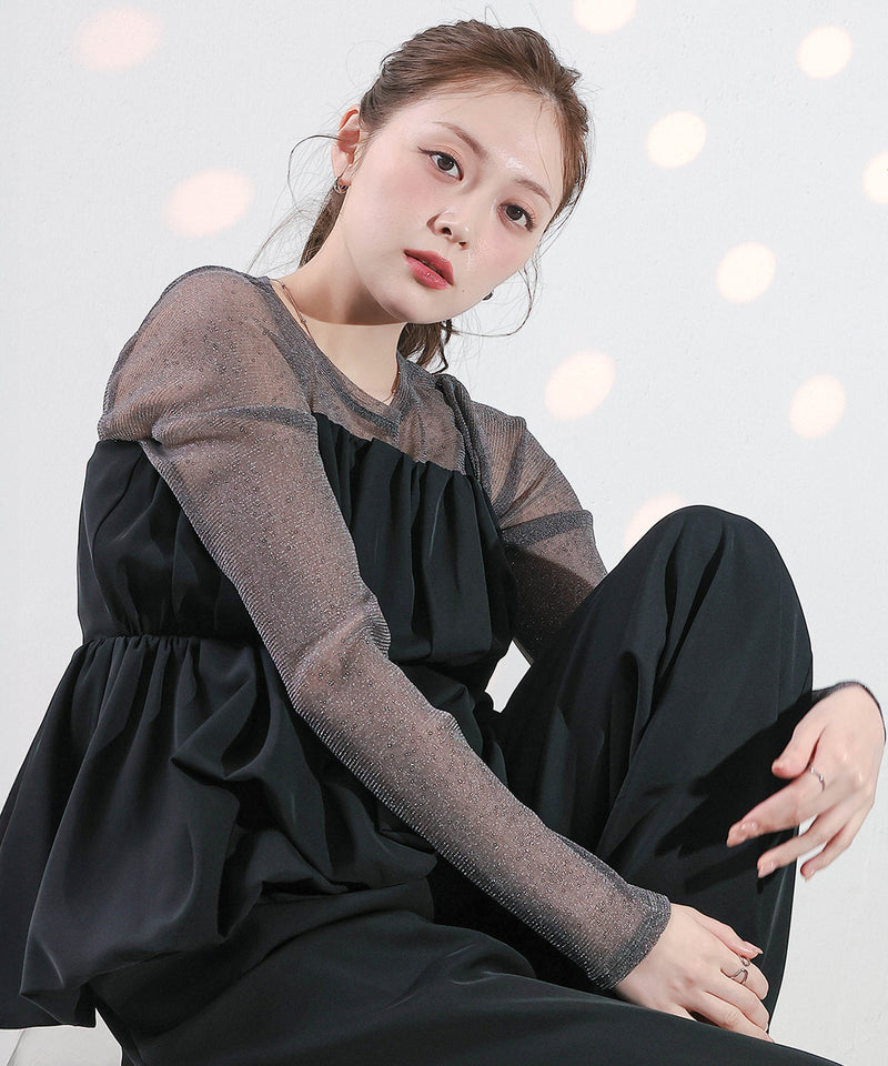 チャコールグレー<br>身長 : 160cm