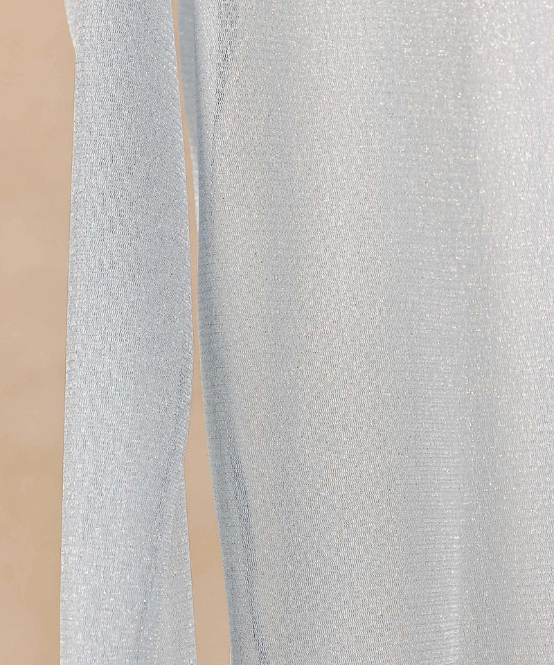 【ほんのりラメでさりげなく輝く】ラメシアークルーネックプルオーバー