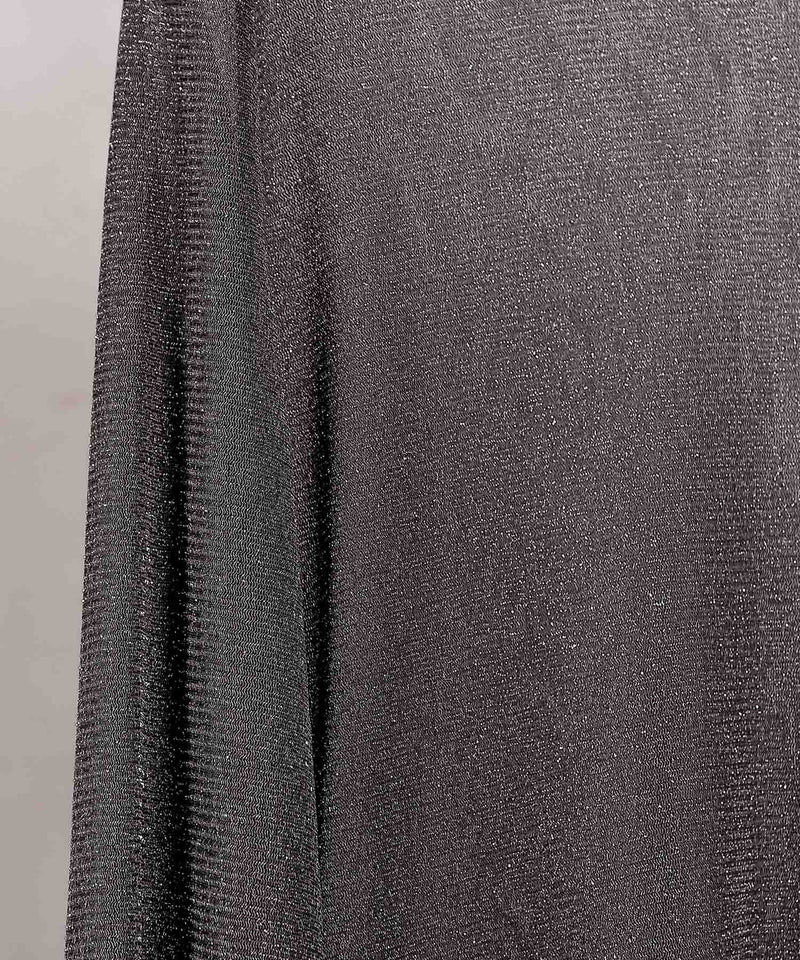 【ほんのりラメでさりげなく輝く】ラメシアークルーネックプルオーバー