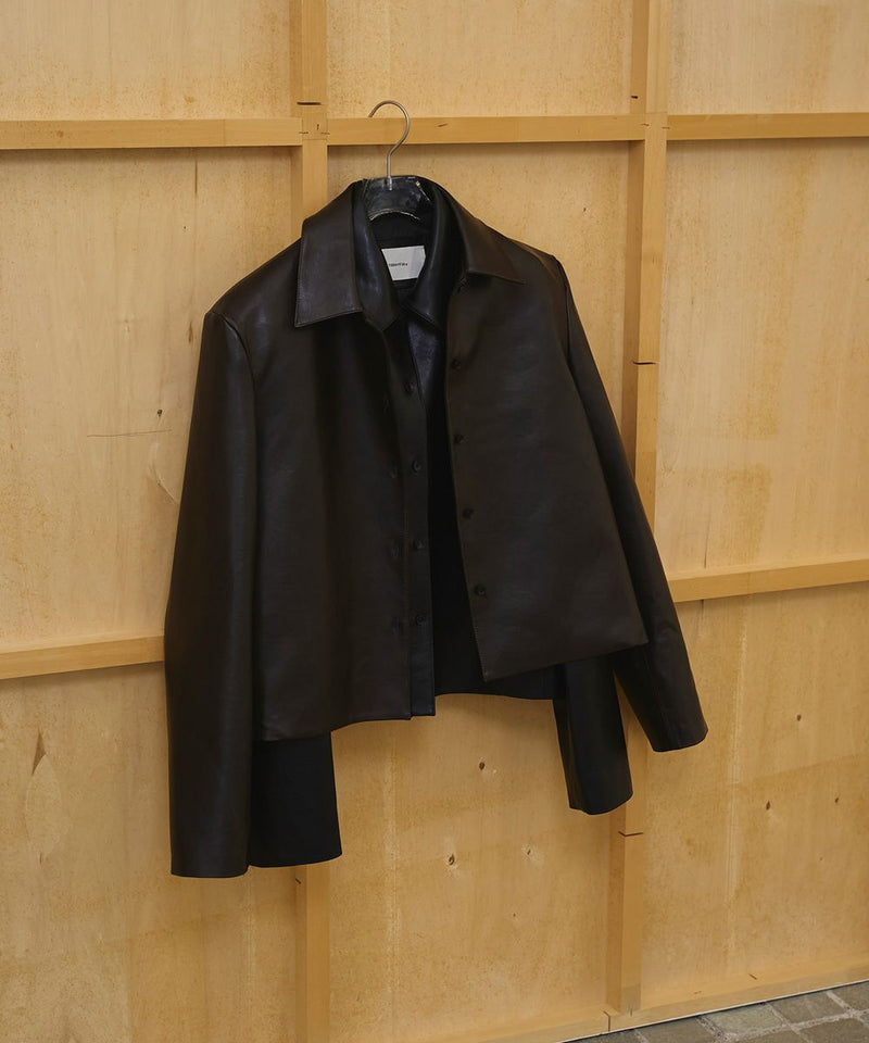 2027年1月中句～2月上句頃入荷予定【TODAYFUL / トゥデイフル】Leather Shirts Jacket / レザーシャツジャケット