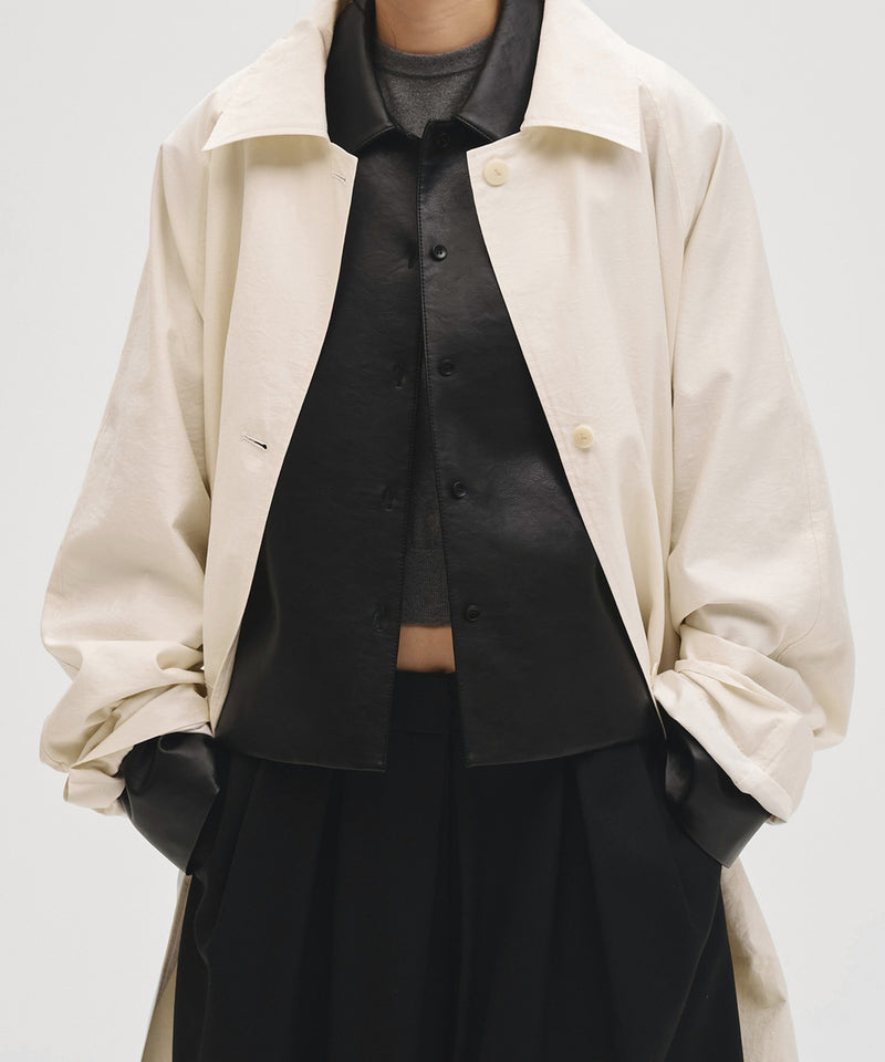 2027年1月中句～2月上句頃入荷予定【TODAYFUL / トゥデイフル】Leather Shirts Jacket / レザーシャツジャケット