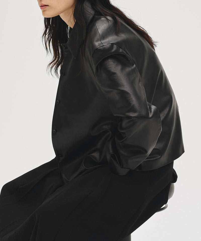 2027年1月中句～2月上句頃入荷予定【TODAYFUL / トゥデイフル】Leather Shirts Jacket / レザーシャツジャケット