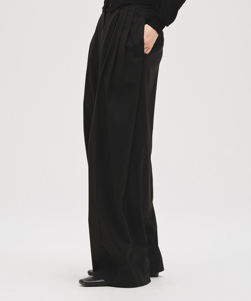 2027年2月下旬～3月中旬頃入荷予定【TODAYFUL / トゥデイフル】Lightweight Tuck Trousers / ライトウェイトタックトラウザーズ