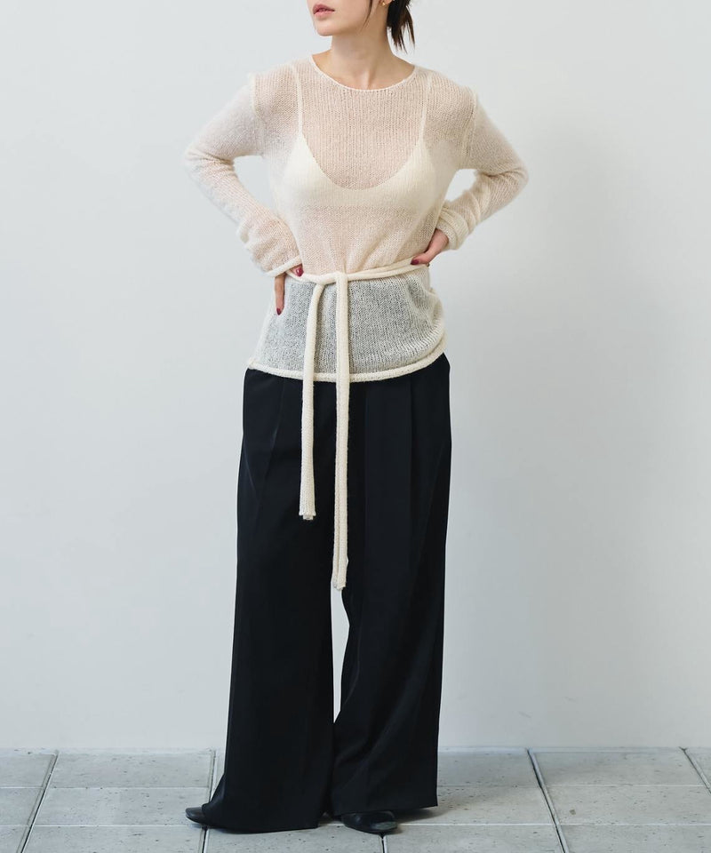 2027年2月下旬～3月中旬頃入荷予定【TODAYFUL / トゥデイフル】Lightweight Tuck Trousers / ライトウェイトタックトラウザーズ
