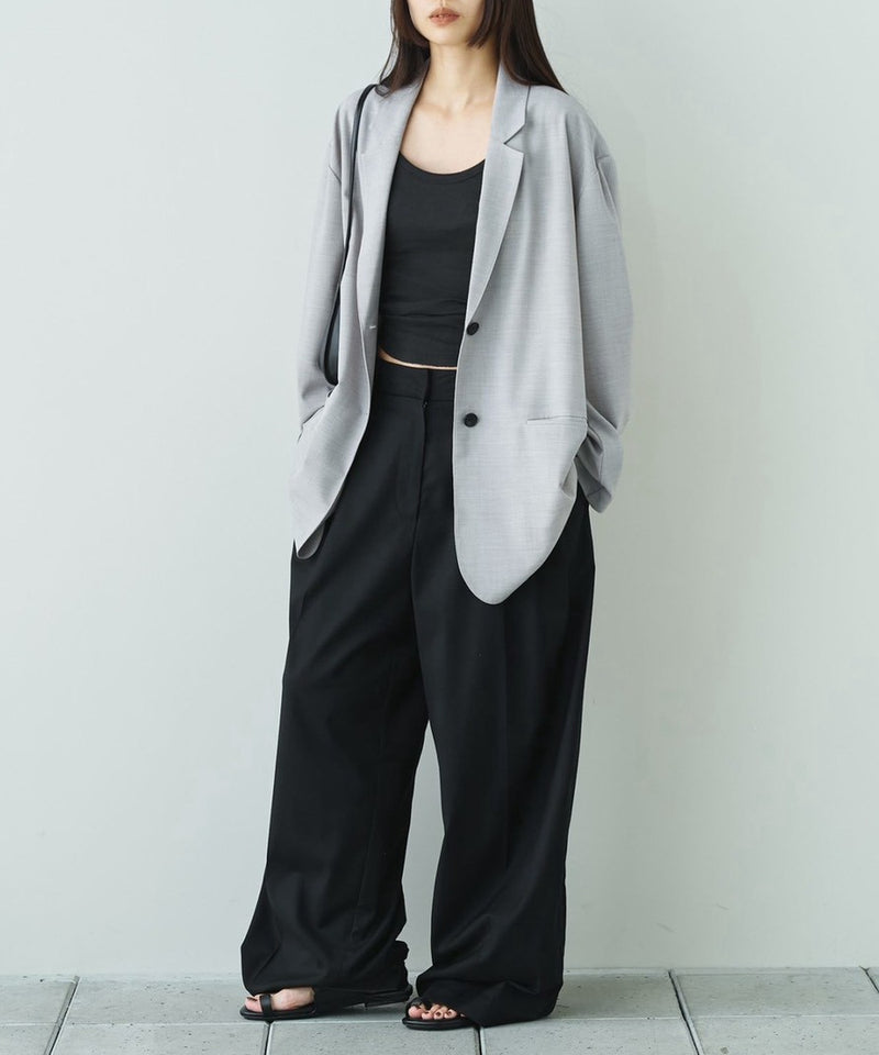 2027年2月下旬～3月中旬頃入荷予定【TODAYFUL / トゥデイフル】Lightweight Tuck Trousers / ライトウェイトタックトラウザーズ