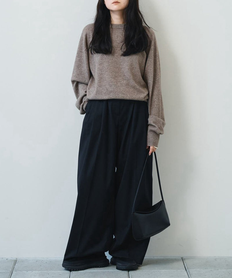 2027年2月下旬～3月中旬頃入荷予定【TODAYFUL / トゥデイフル】Lightweight Tuck Trousers / ライトウェイトタックトラウザーズ