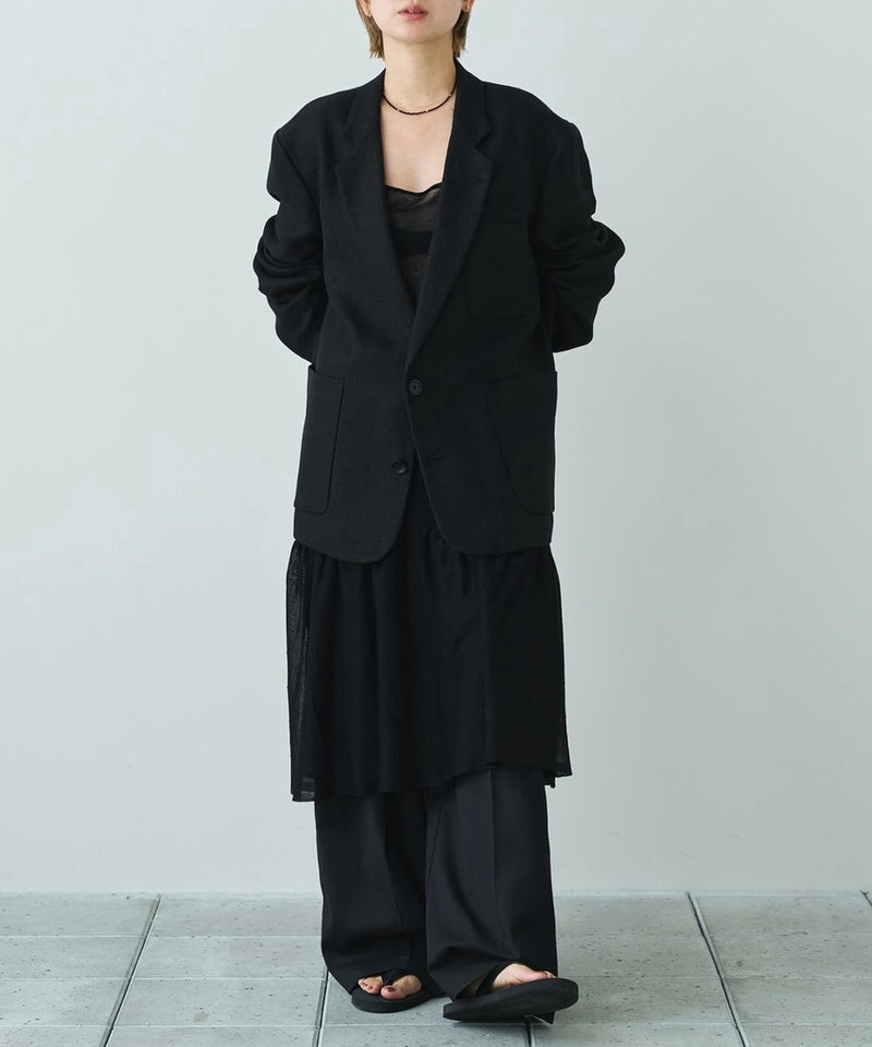 2027年3月上旬～下旬頃入荷予定【TODAYFUL / トゥデイフル】Boyfriend Linen Jacket / ボーイフレンドリネンジャケット