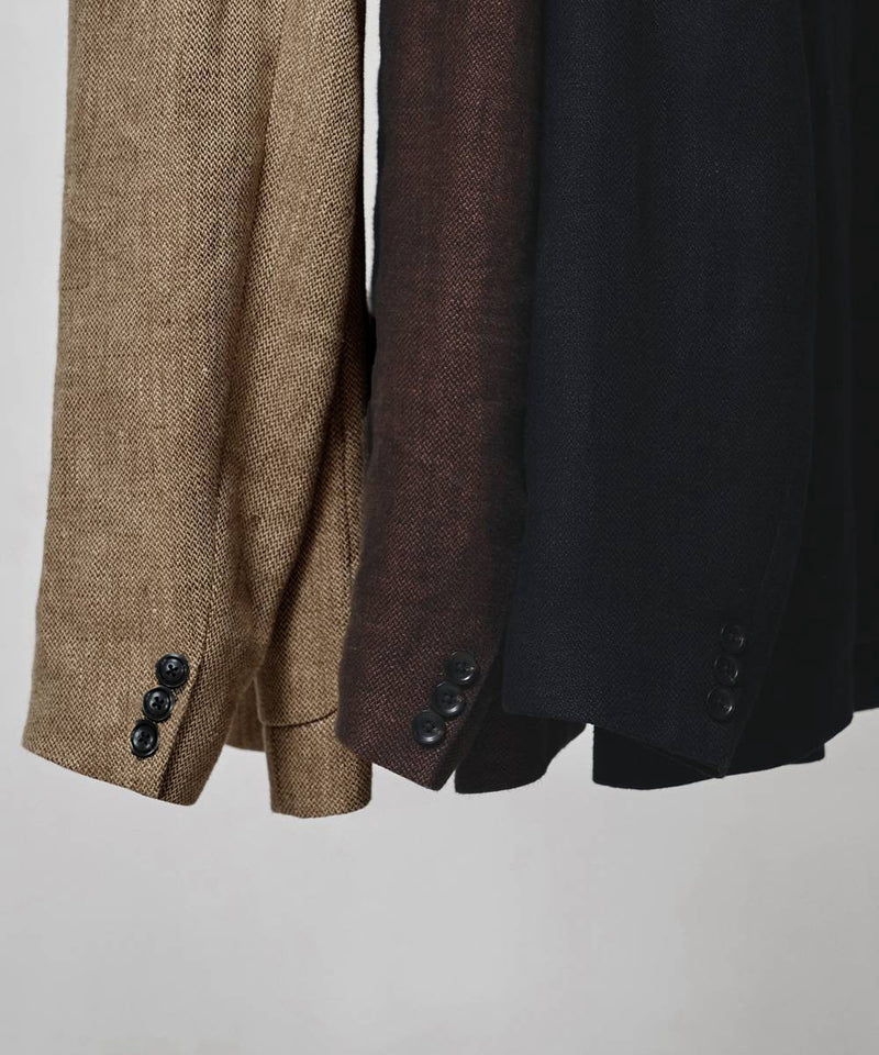 2027年3月上旬～下旬頃入荷予定【TODAYFUL / トゥデイフル】Boyfriend Linen Jacket / ボーイフレンドリネンジャケット