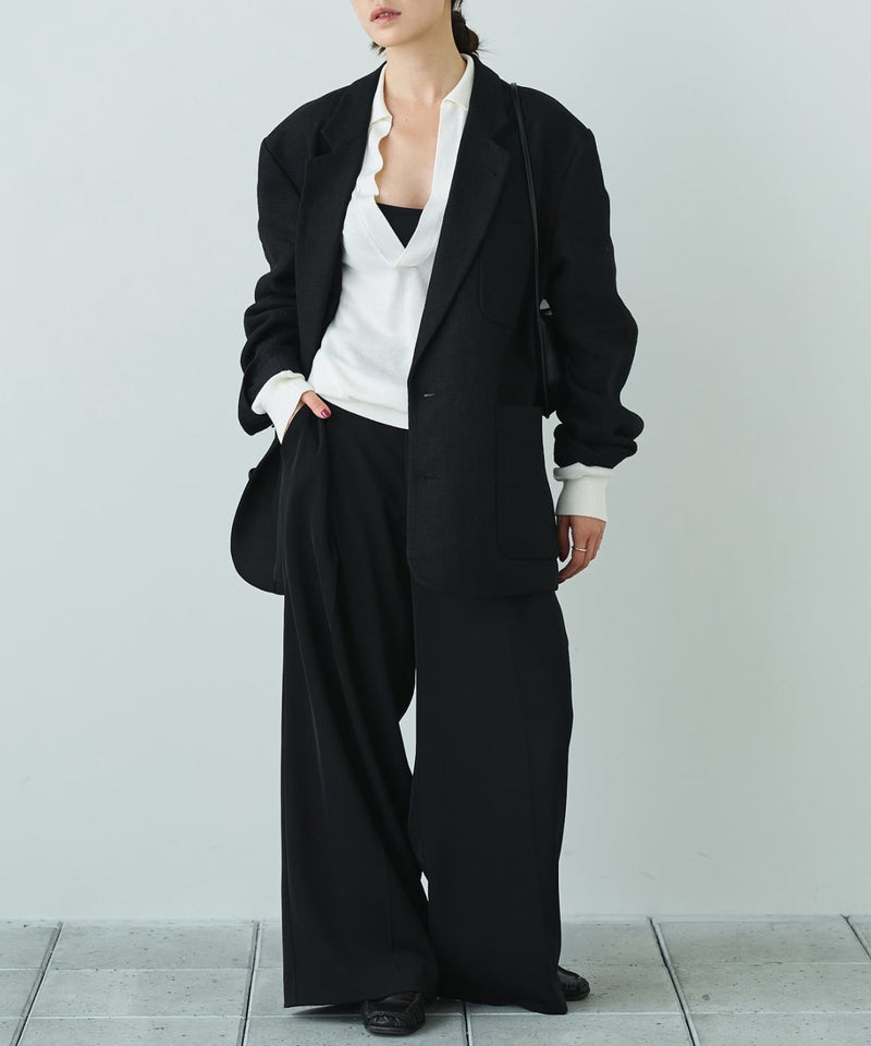 2027年3月上旬～下旬頃入荷予定【TODAYFUL / トゥデイフル】Boyfriend Linen Jacket / ボーイフレンドリネンジャケット
