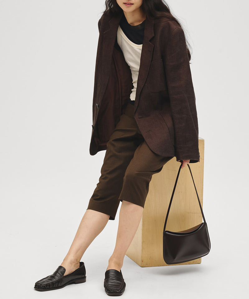 2027年3月上旬～下旬頃入荷予定【TODAYFUL / トゥデイフル】Boyfriend Linen Jacket / ボーイフレンドリネンジャケット