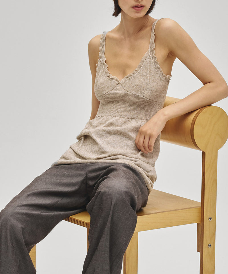 2027年4月中旬～5月上旬頃入荷予定【TODAYFUL / トゥデイフル】Linen Camisole Tunic / リネンキャミソールチュニック