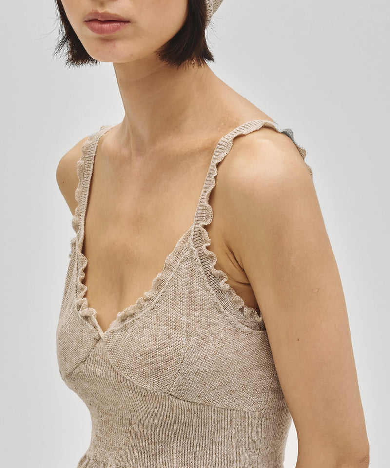 2027年4月中旬～5月上旬頃入荷予定【TODAYFUL / トゥデイフル】Linen Camisole Tunic / リネンキャミソールチュニック