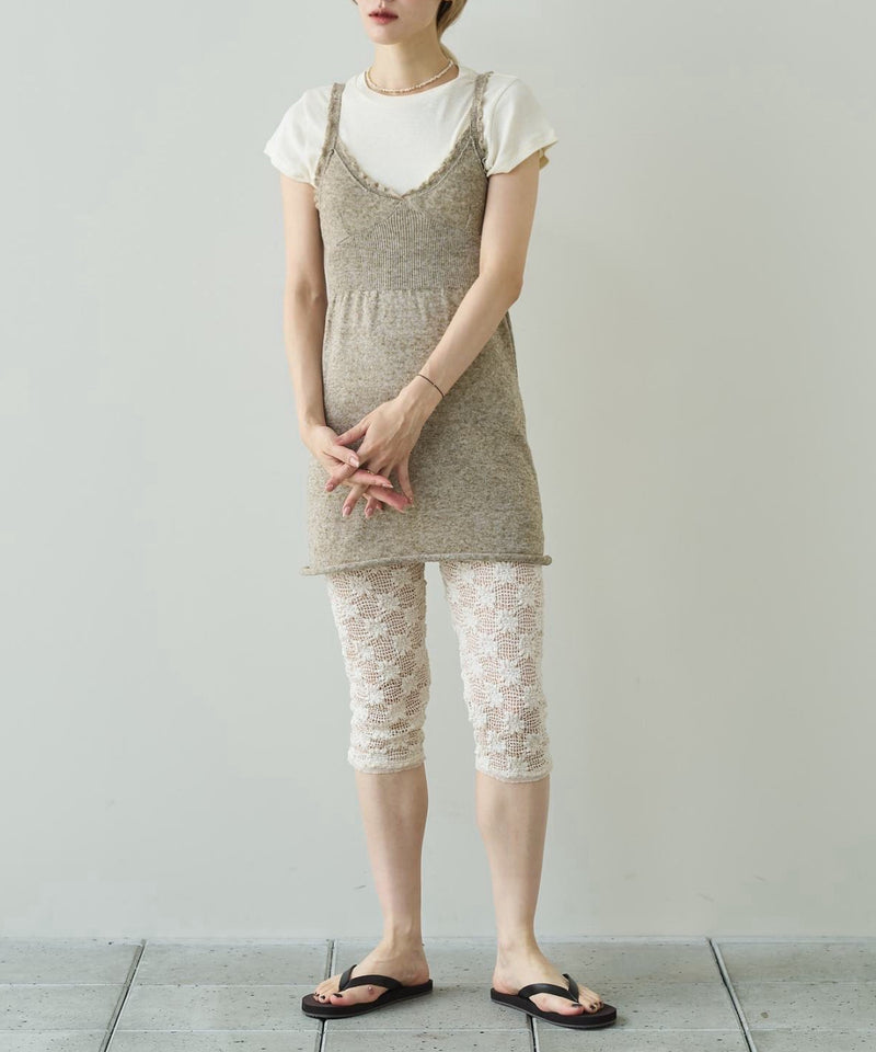 2027年4月中旬～5月上旬頃入荷予定【TODAYFUL / トゥデイフル】Linen Camisole Tunic / リネンキャミソールチュニック