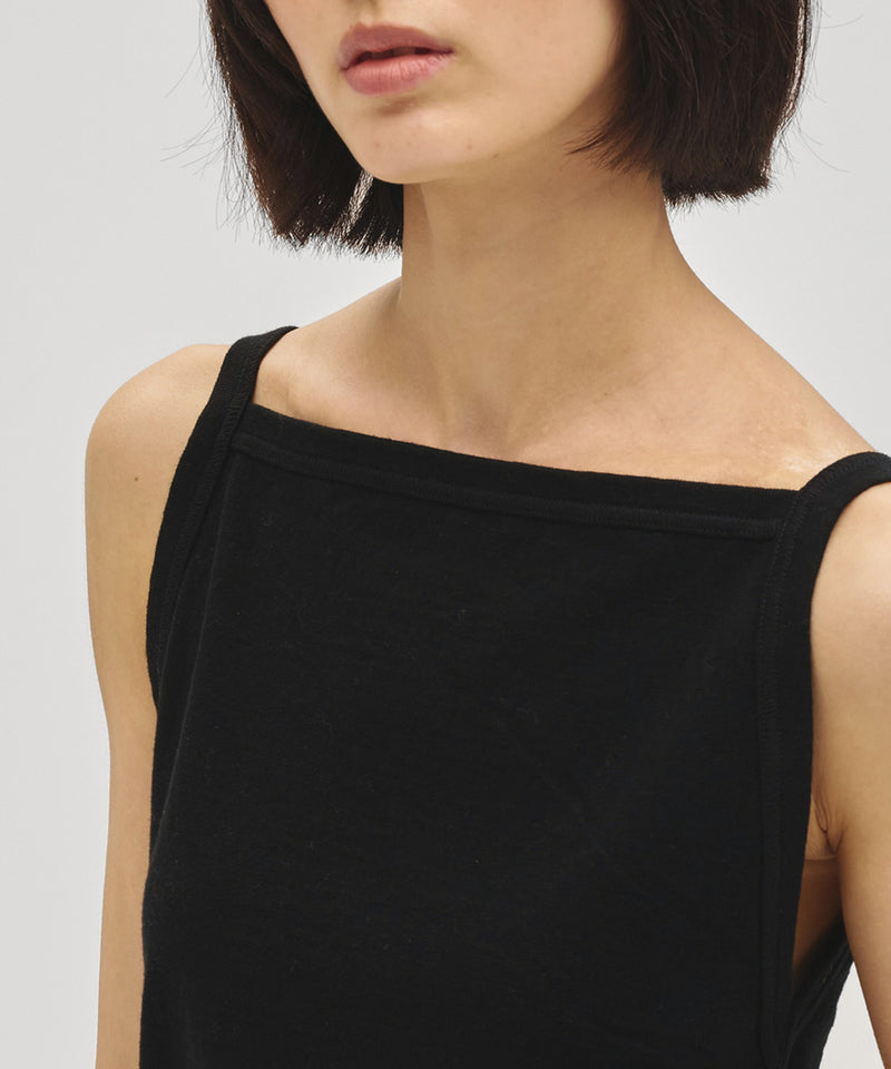 2027年5月上旬～下旬頃入荷予定【TODAYFUL / トゥデイフル】Squareneck Slub Camisole / スクエアネックスラブキャミソール