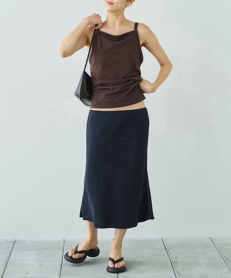 2027年5月上旬～下旬頃入荷予定【TODAYFUL / トゥデイフル】Squareneck Slub Camisole / スクエアネックスラブキャミソール