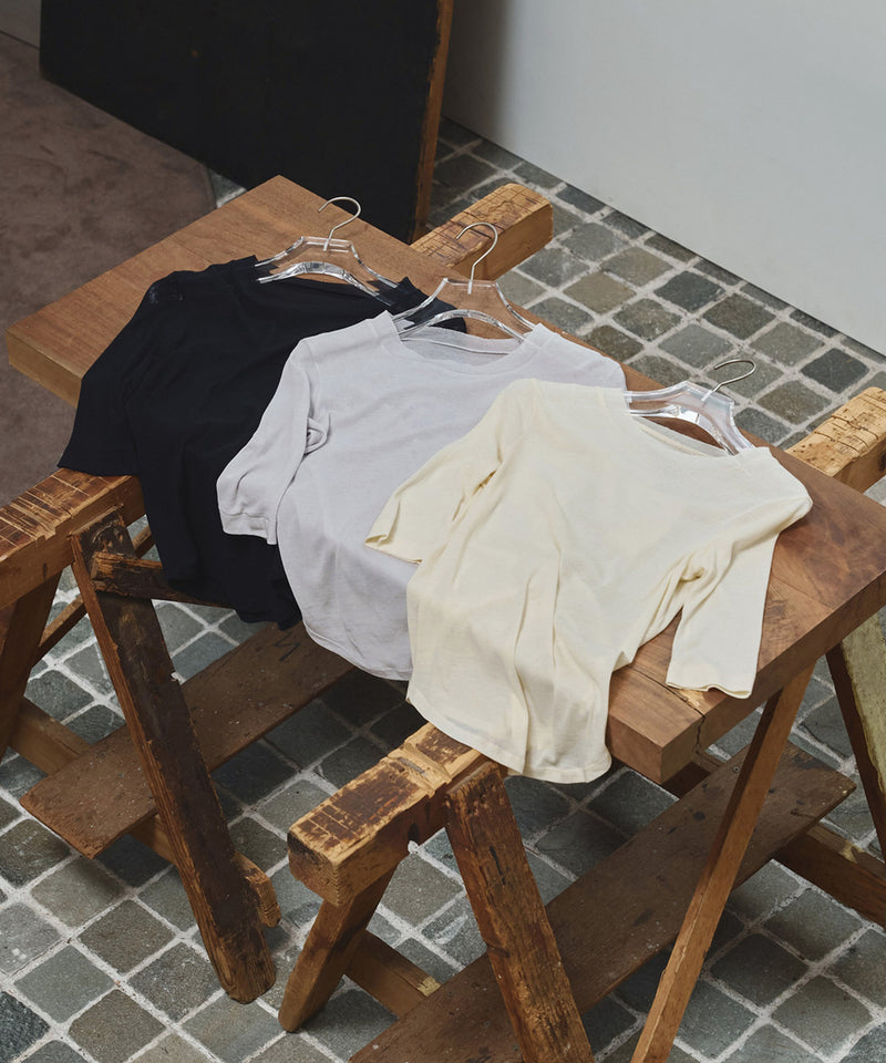 2027年4月中旬～5月上旬頃入荷予定【TODAYFUL / トゥデイフル】Sheer Fraice Tops / シアーフライストップス